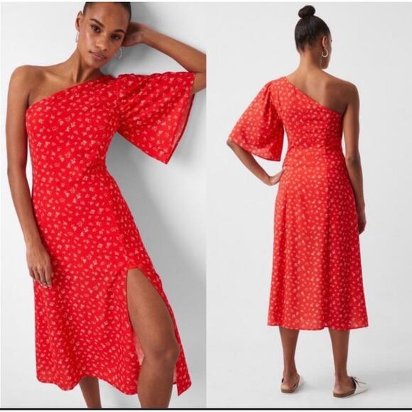 New French Connection One Shoulder Dress - Picture 2 of 11